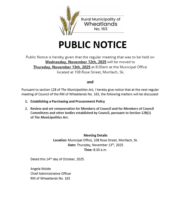 Public Notice