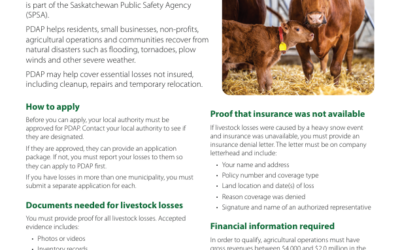PDAP for Livestock Loss Relief